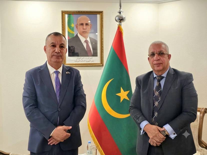 The Ambassador’s meeting with the Ambassador of the Islamic Republic of Mauritania in Riyadh