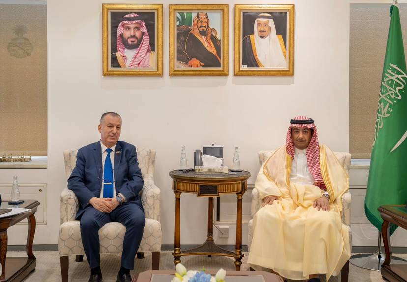 The Ambassador’s Meeting with the Deputy Minister for Protocol Affairs at the Saudi Ministry of Foreign Affairs.