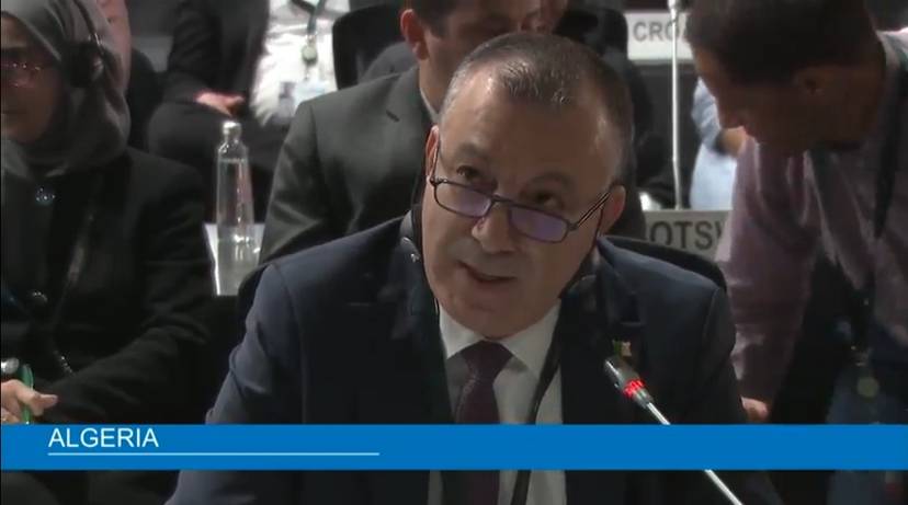 Ambassador Cherif Walid heads the Algerian delegation participating in the COP 16